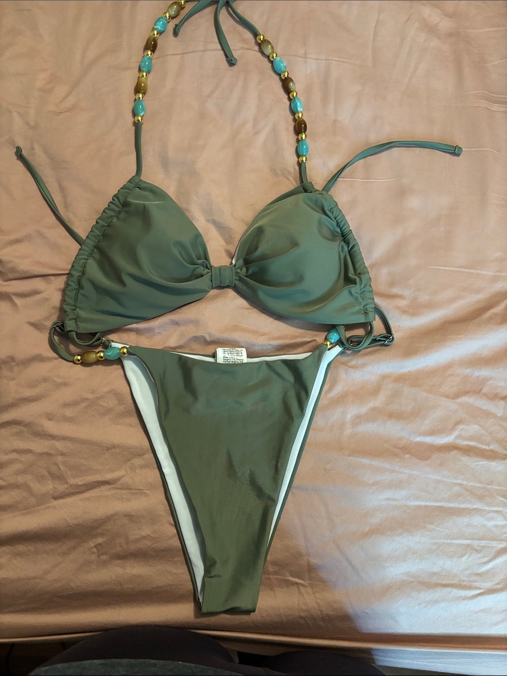 Beaded bikini
